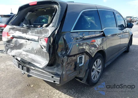 2016 Honda Odyssey Ex-L из США, поврежденный, VIN 5FNRL5H6XGB020420